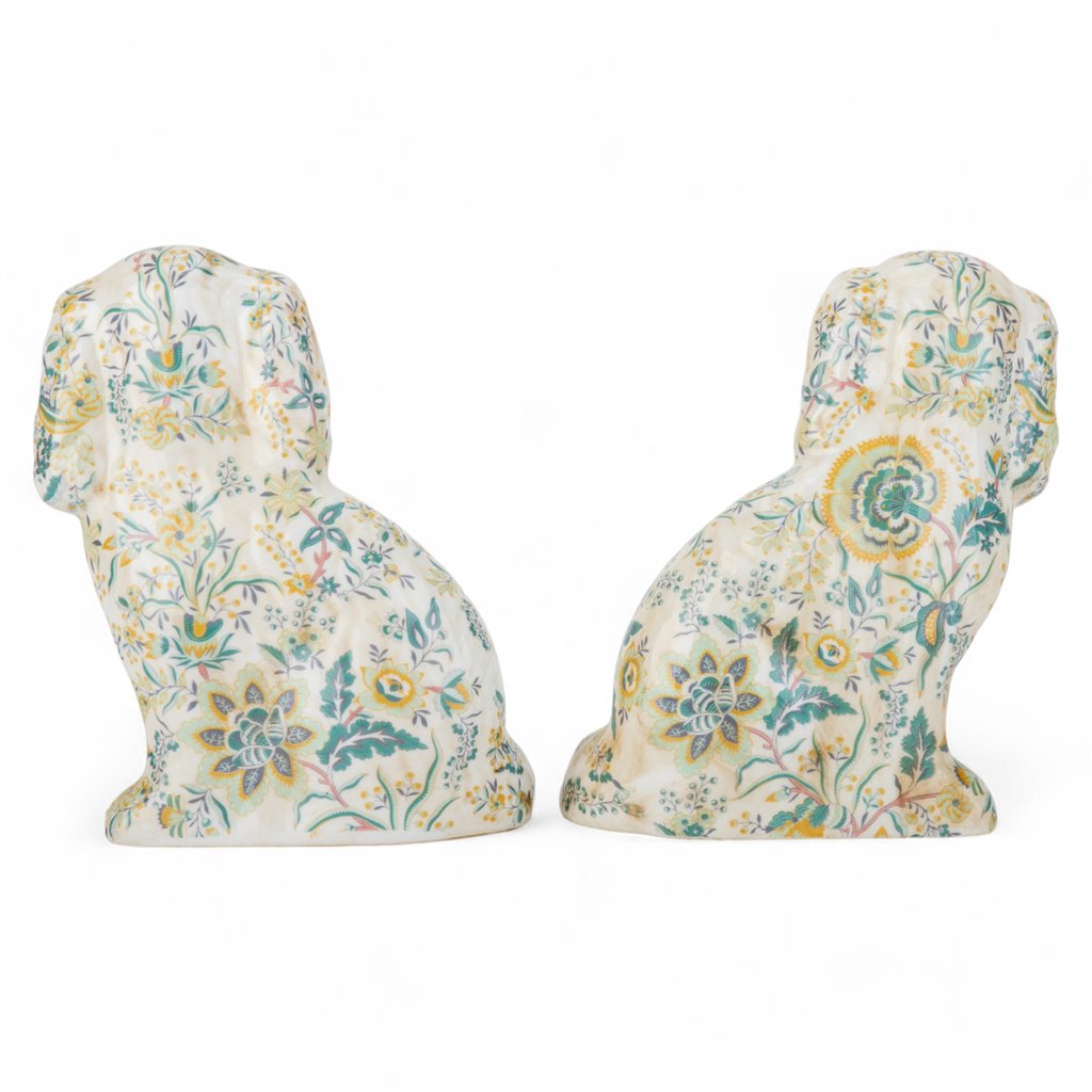 Staffordshire Dogs Chimney Pattern